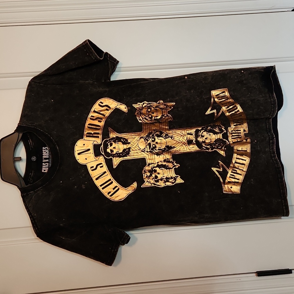 Guns n roses acid wash tshirt - Picture 5 of 5